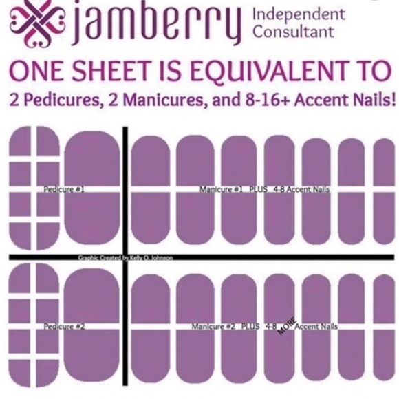 Jamberry Wraps, Fountain of Youth, Full Set - Picture 6 of 6